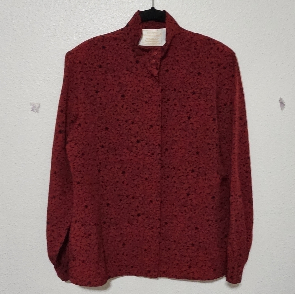 Vintage Pendleton 1980s floral design size 10